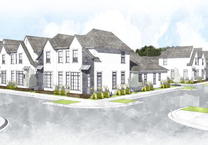Settlement at Willow Grove Streetscape